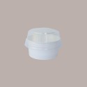 Coppetta Gelato Dessert Piccola Carta Bianca Politenata 60cc 250 Pz [5724945d]