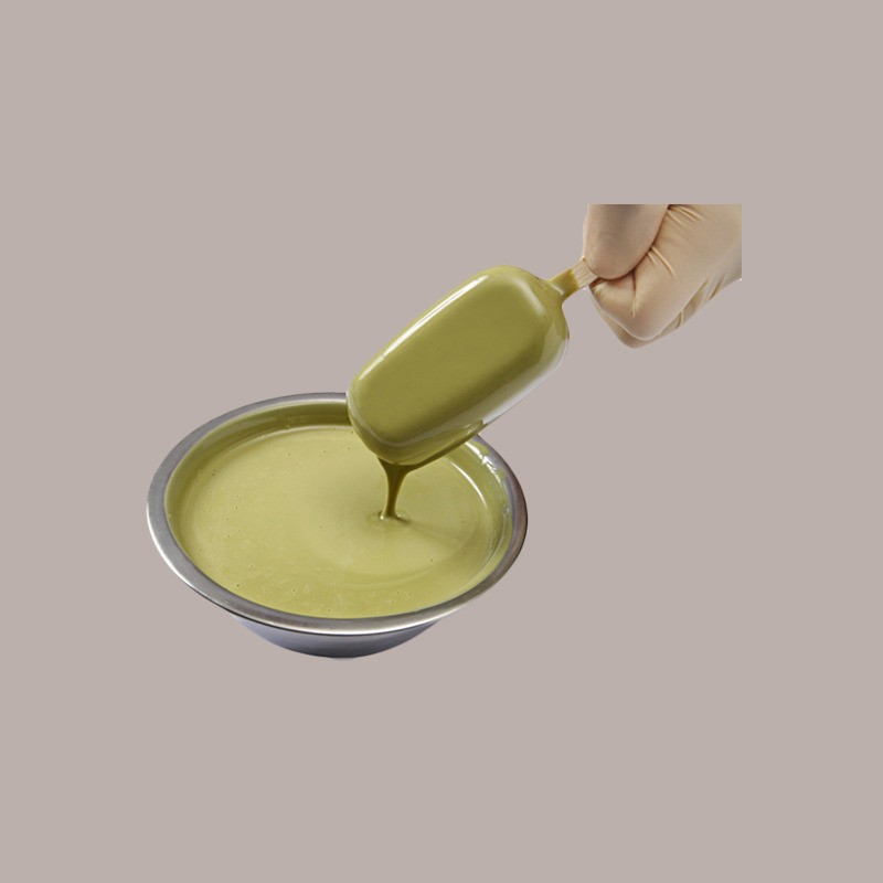 Copertura Cioccolato al Pistacchio ideale per Stecco Biscotto Gelato Stickaway Leagel 1,2 Kg [903370ec]