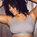 Bralette cotone Downtime  grigio di Elomi