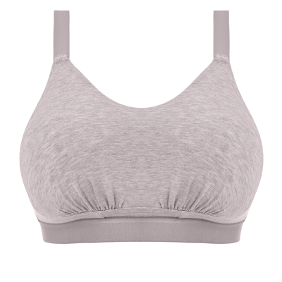Bralette cotone Downtime  grigio di Elomi
