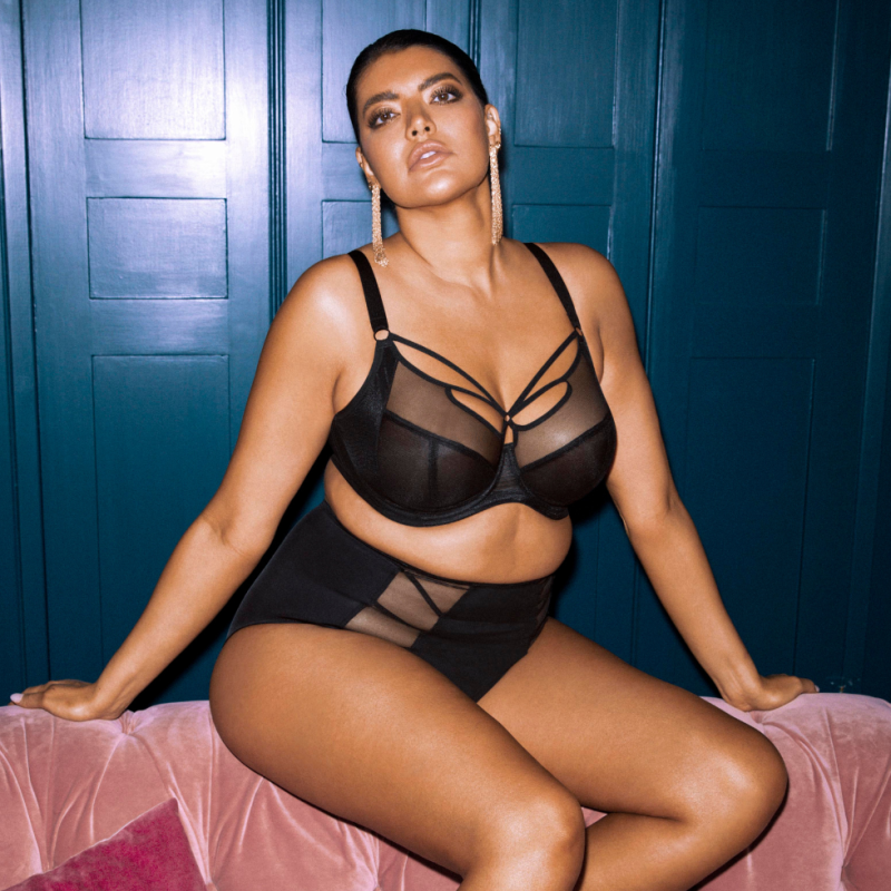 Reggiseno soft Sachi nero