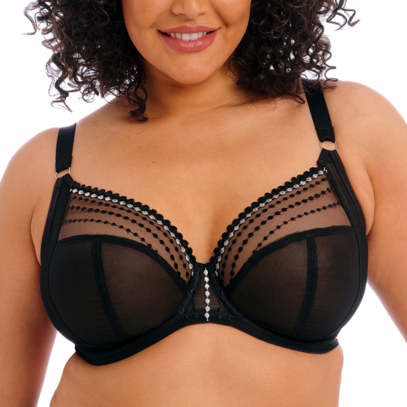 Reggiseno soft Matilda Nero  speciale coppe grandi