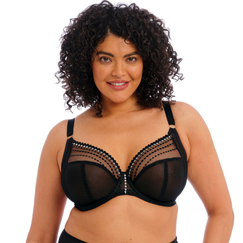 Reggiseno soft Matilda Nero  speciale coppe grandi