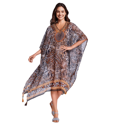 Poncho Tango animalier by David