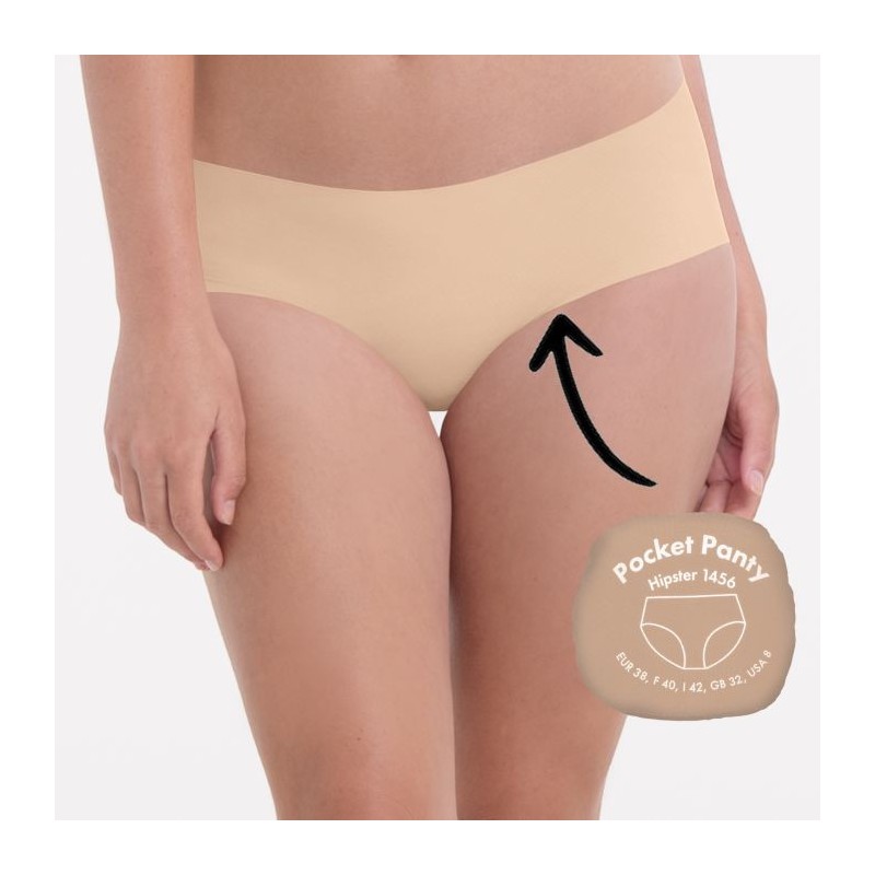 Slip Hipster  taglio laser Pocket Panty