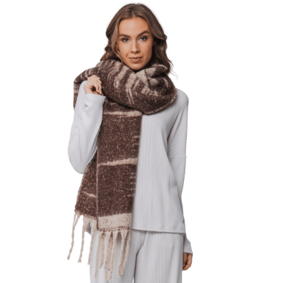 Sciarpa morbida marrone Pastunette