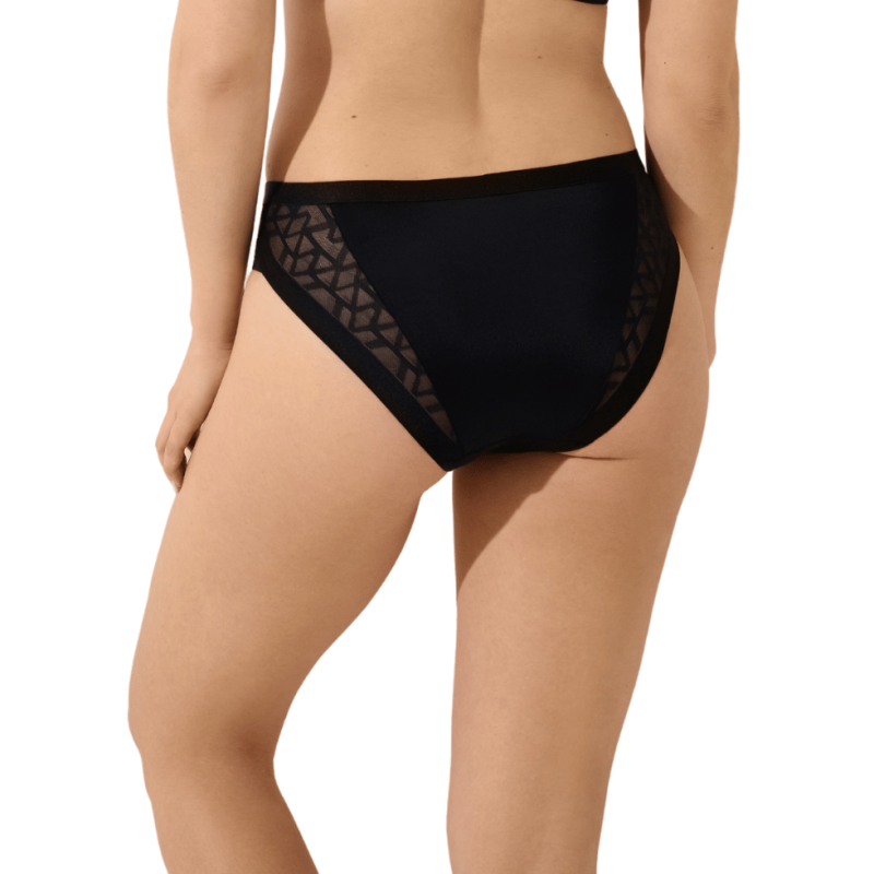 Slip vita alta Opal di Lisca nero