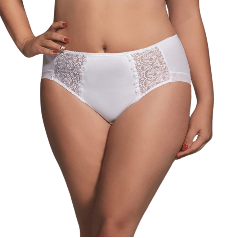 Slip Alto Betty Kris Line Bianco