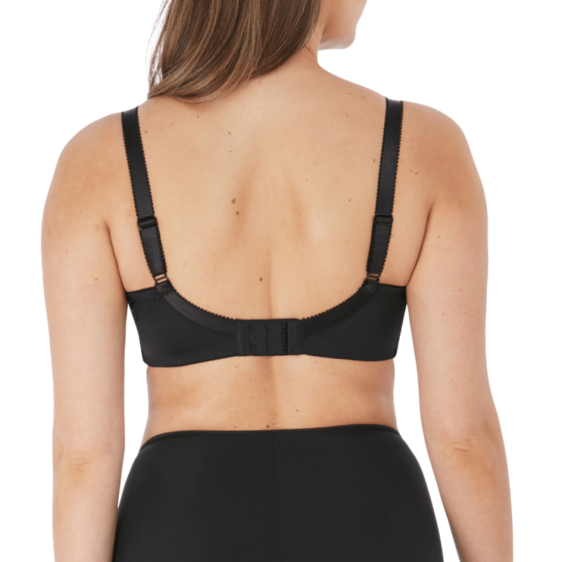 Reggiseno balconcino preformato Ana nero di Fantasie