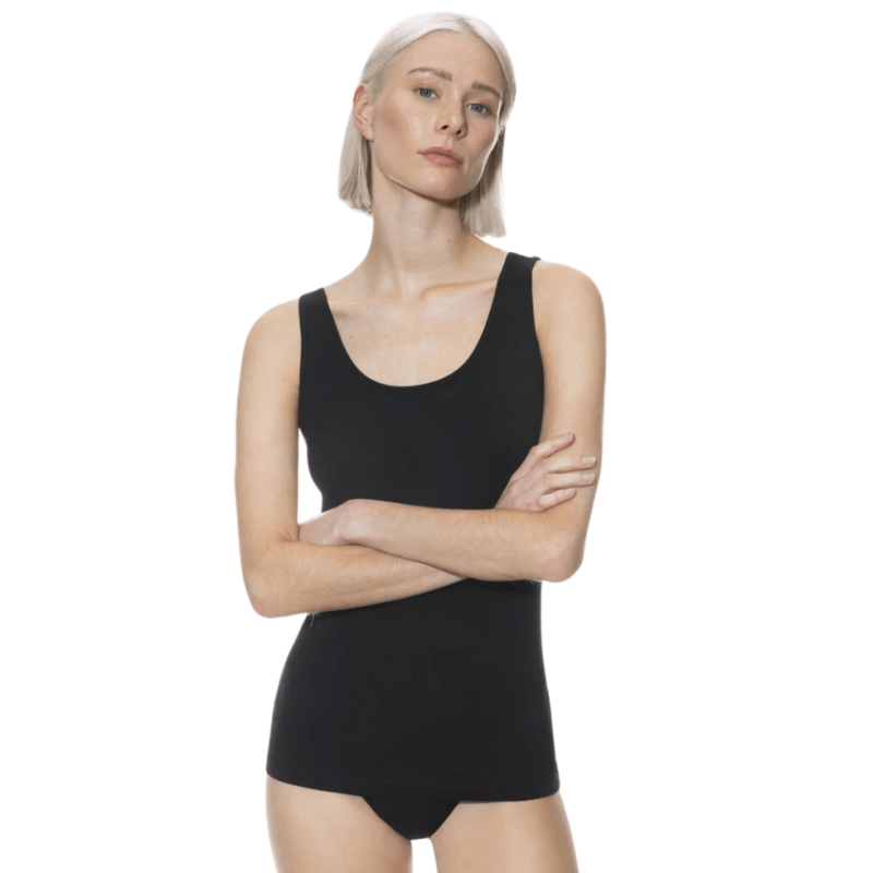 Top in Cotone nero Mey Women