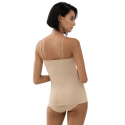 Canotta Mey woman serie Emotion intimo sostenibile cream tan