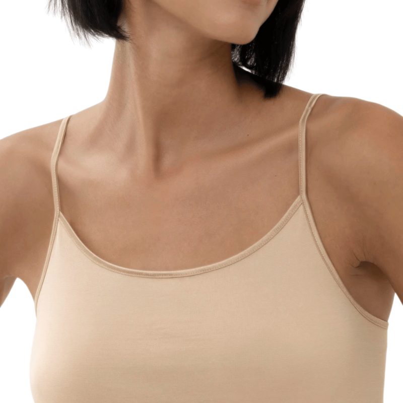 Canotta Mey woman serie Emotion intimo sostenibile cream tan