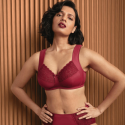 Reggiseno per protesi Havanna dark red