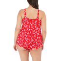 Tankini Plain Sailing rosso margherite Elomi