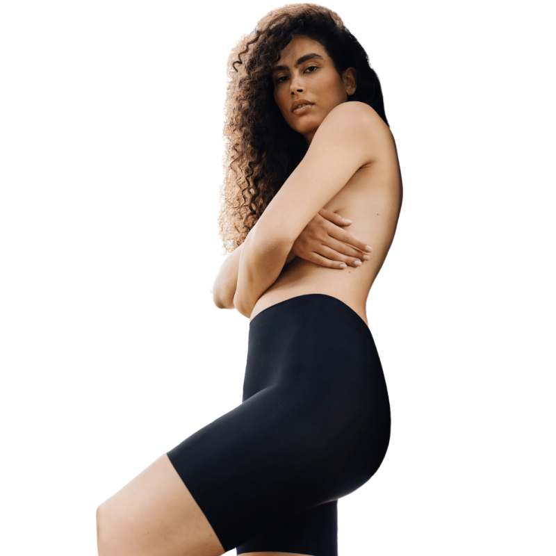 Slip sgambato Kim Clara intimo con tessuto grippante naturale taglio laser