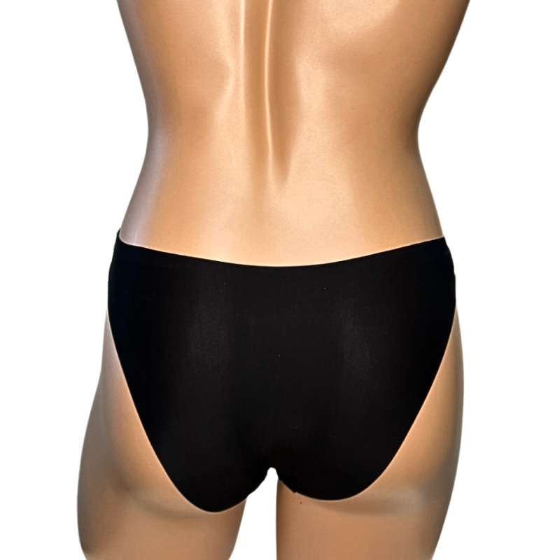 Slip sgambato Kim Clara intimo con tessuto grippante naturale taglio laser