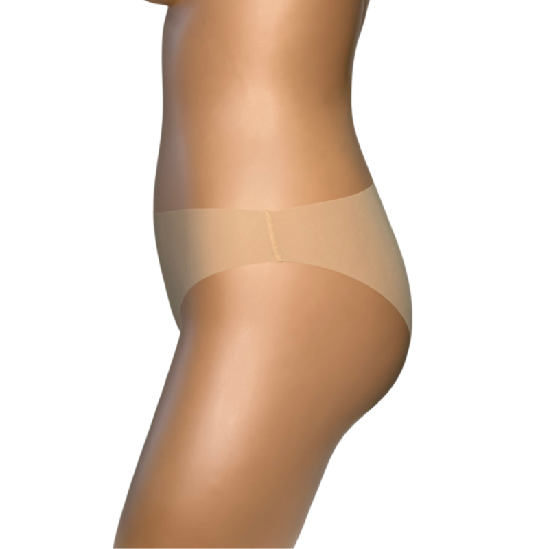 Slip sgambato Kim Clara intimo con tessuto grippante naturale taglio laser