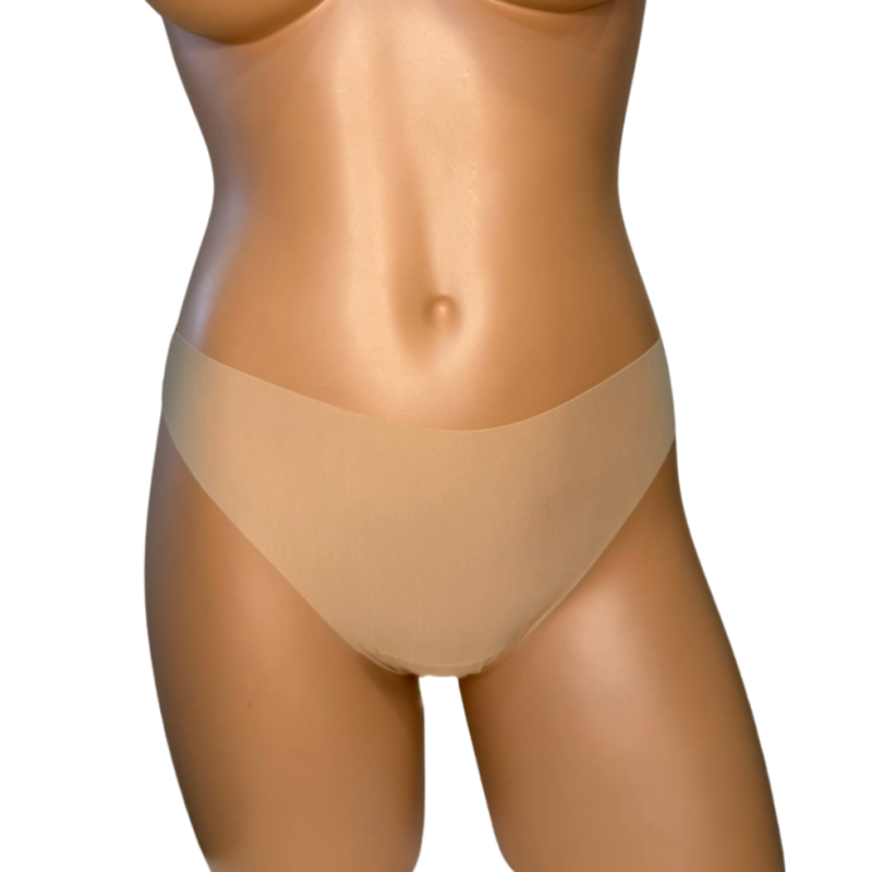 Slip sgambato Kim Clara intimo con tessuto grippante naturale taglio laser