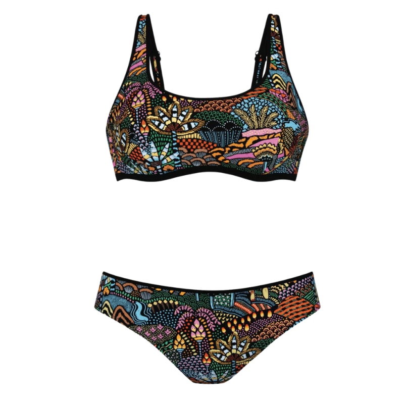 Costume due pezzi  senza ferretto Laila per protesi Anita Care