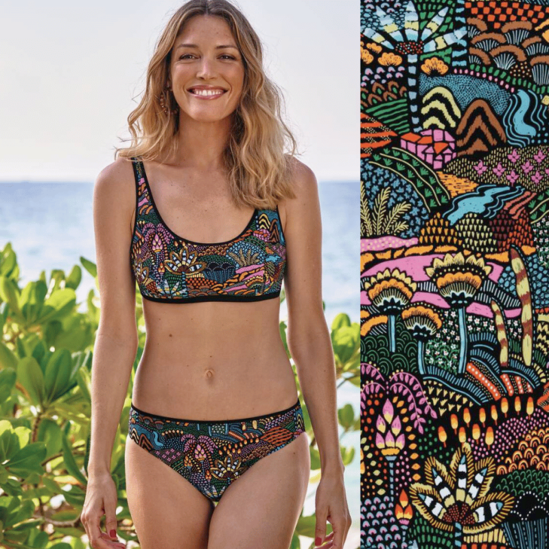 Costume due pezzi  senza ferretto Laila per protesi Anita Care