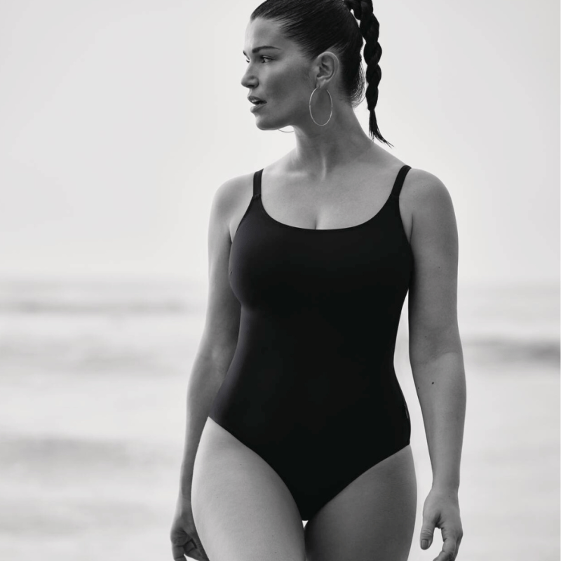 Costume intero Perfect Black Suit Rosa Faia