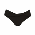 Slip costume intreccio frontale nero