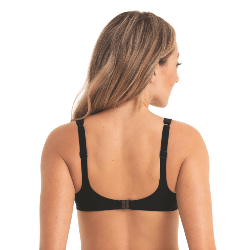 Top Bikini senza ferretto Elle nero Anita since 1886