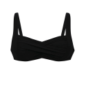 Top Bikini senza ferretto Elle nero Anita since 1886