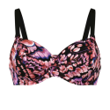 Top Bikini con ferretto smila Retro butterfly