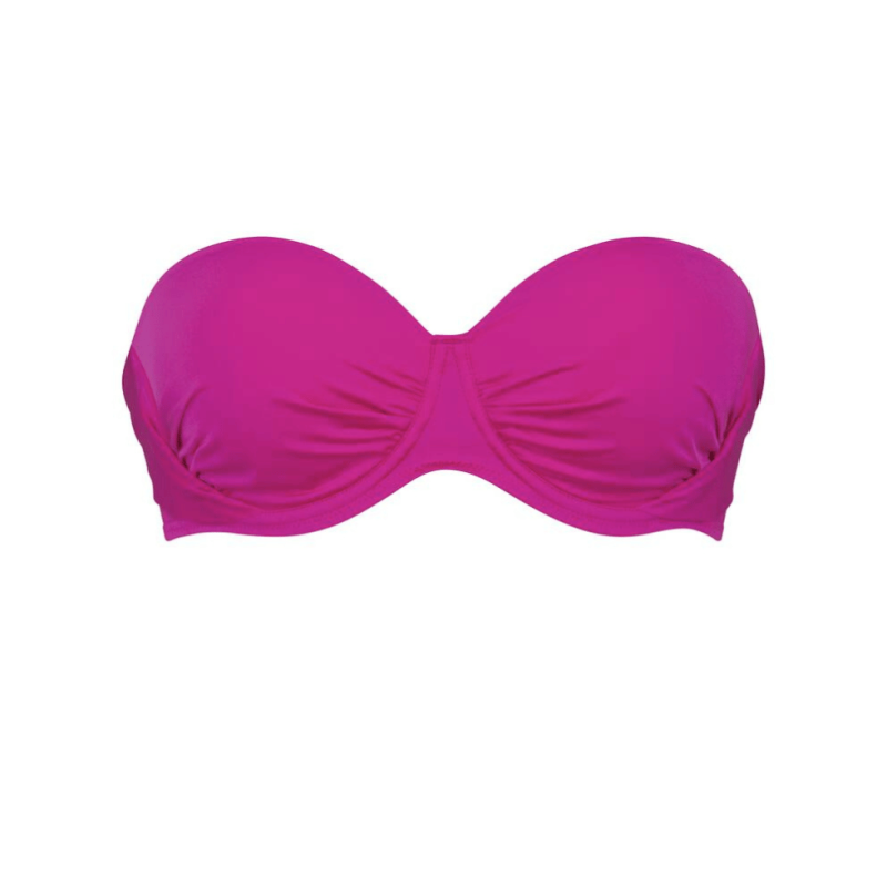 Fascia bikini top Catalina Rosa Faia linea Shiny Basics