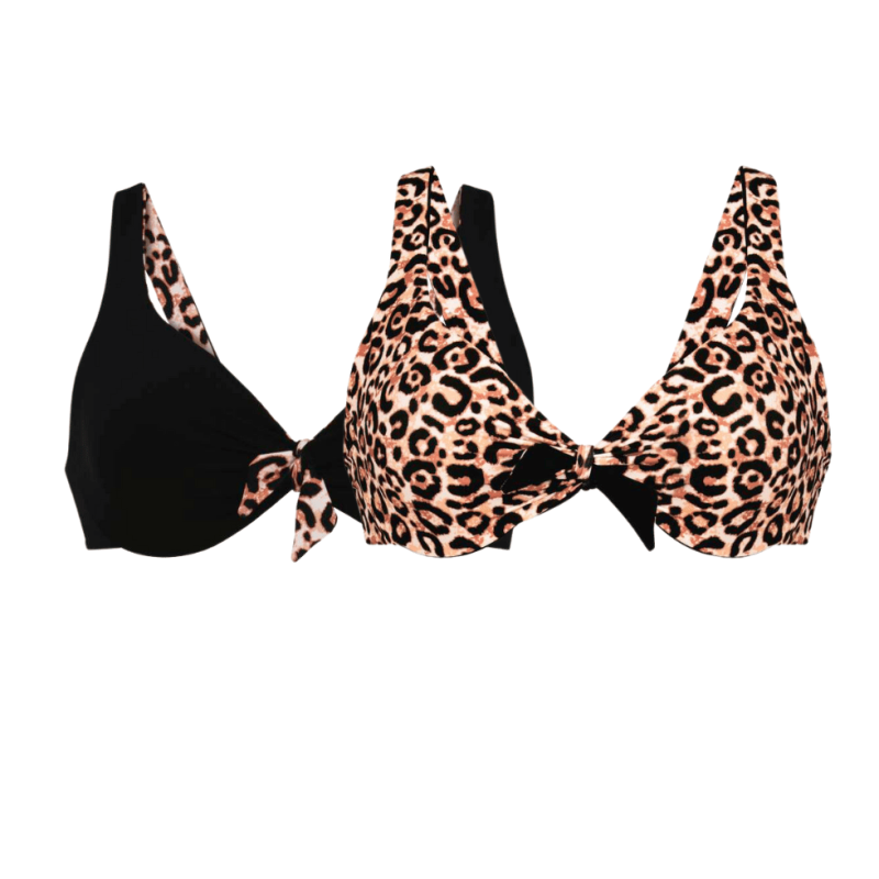 ANI-M58746-1.742 - Triangolo top costume con ferretto Lorette reversibile - Pure Flip