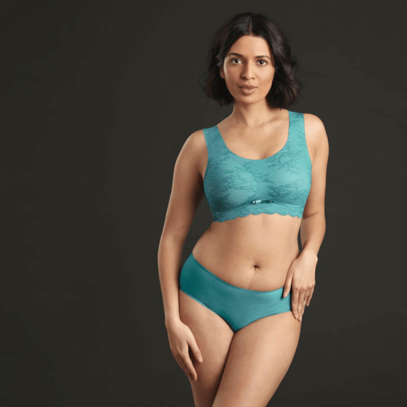 Bralette con coppe imbottite Essential Lace Anita