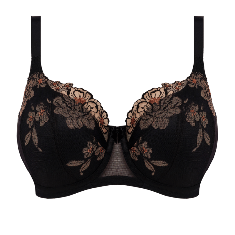 Reggiseno preformato Teagan nero mandorla Elomi