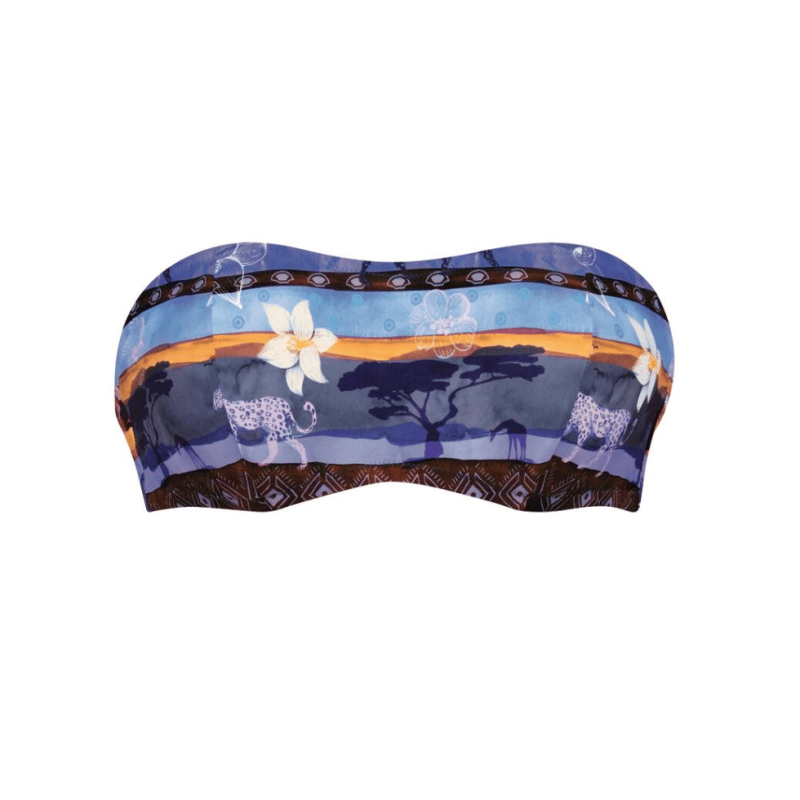 ANI-M58739-1.009- Fascia bikini combinabile Bella top con ferretto  - Savannah Horizon