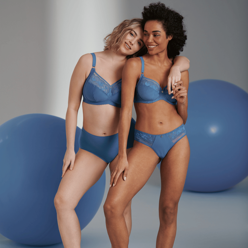 Brasiliana Shorty Sita Rosa Faia Lingerie Blue heaven