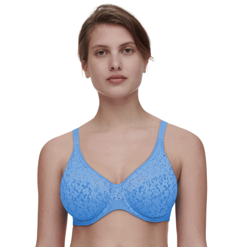 Reggiseno minimizer Norah  in pizzo floreale Chantelle Lingerie antoniette blu
