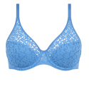 Reggiseno minimizer Norah  in pizzo floreale Chantelle Lingerie antoniette blu