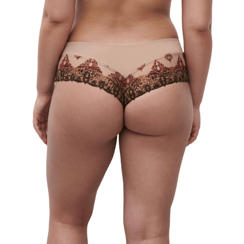 Shorts Champs-Elyseé in pizzo Chantelle feline print