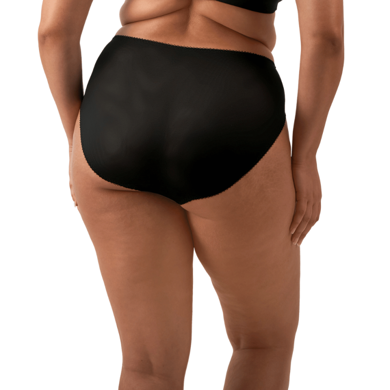 Slip Alto Zarla di elomi nero