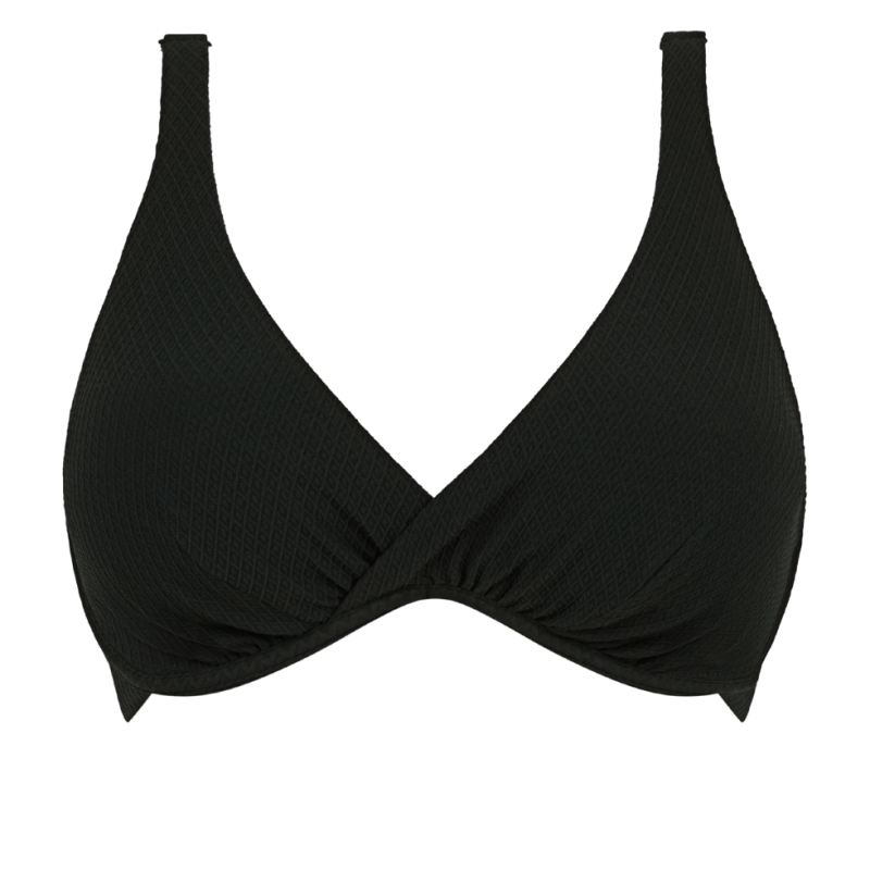 CL-FS63M0-011-Triangolo bikini combinabile con ferretto Navarino - nero