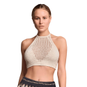 Top in macramè Manila di Vacanze Italiane avorio