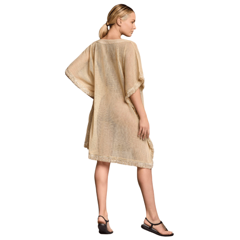 Poncho Cora di Vacanze Italiane avorio