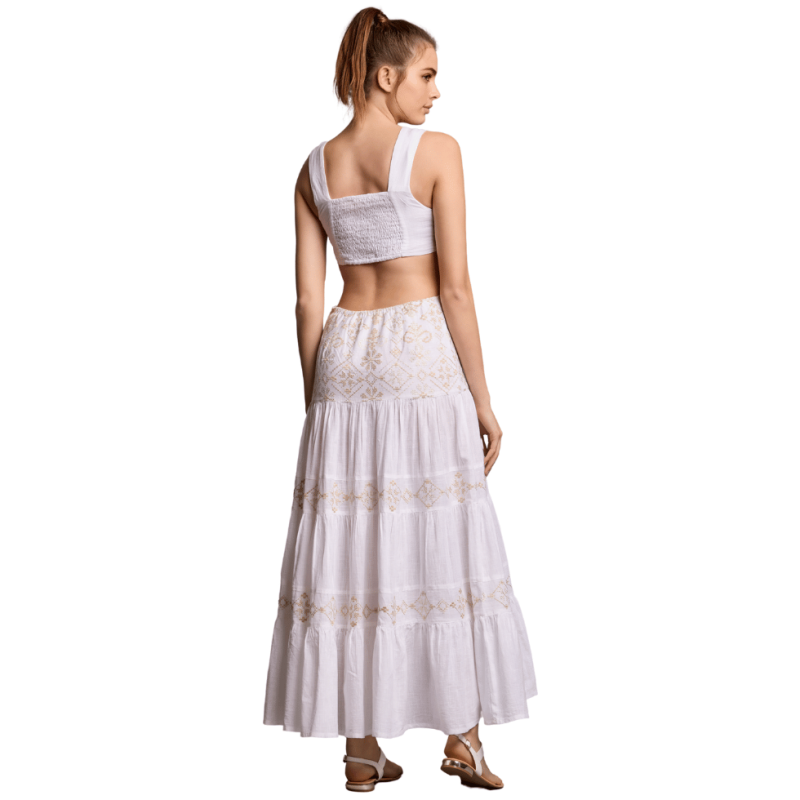 Abito bianco Pia by Iconìque