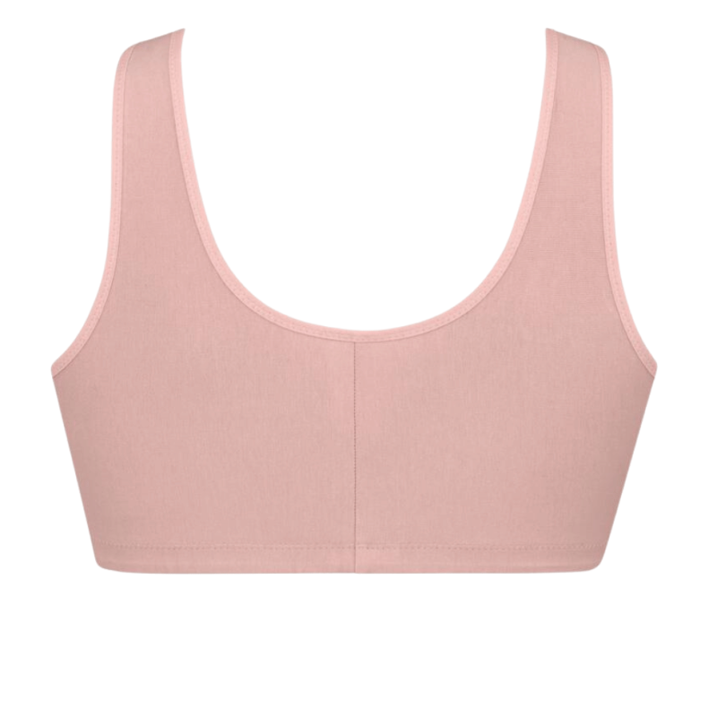 Reggiseno Hazel da protesi aperto davanti rosewood