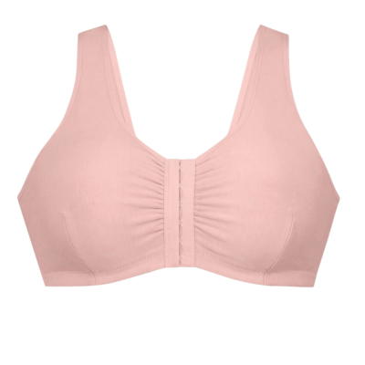 Reggiseno Hazel da protesi aperto davanti rosewood