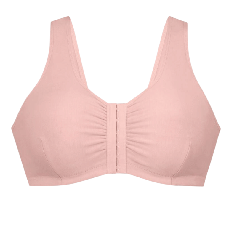 Reggiseno Hazel da protesi aperto davanti rosewood