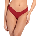 Bikini a triangolo Fabia rosso Pain de Sucre