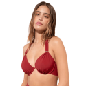Bikini a triangolo Fabia rosso Pain de Sucre