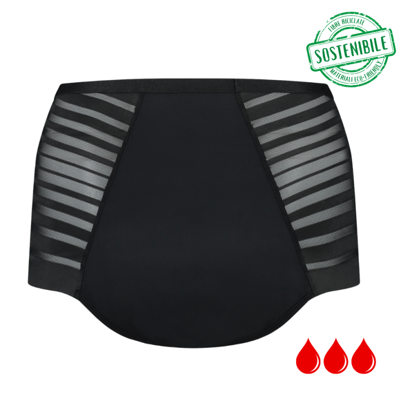 Slip da ciclo vita Alta per flusso abbondante Bye Bra