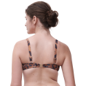 Top bikini combinabile Sauvage di Chantelle wild leopard